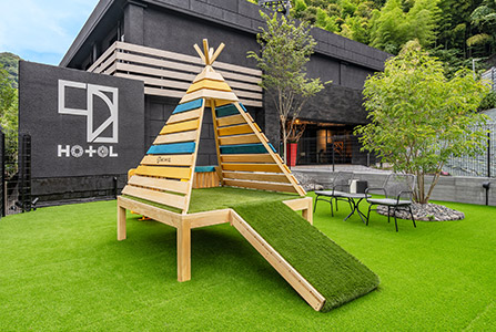 屋外ドッグラン