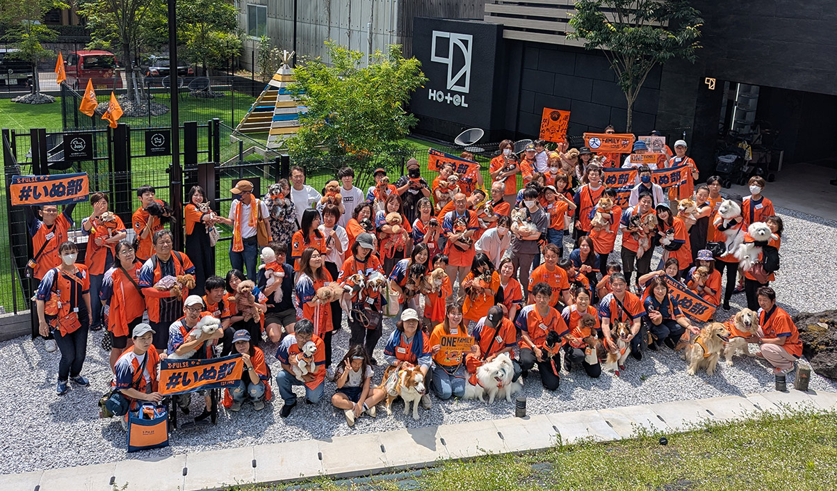 エスパルスいぬ部イベントの様子